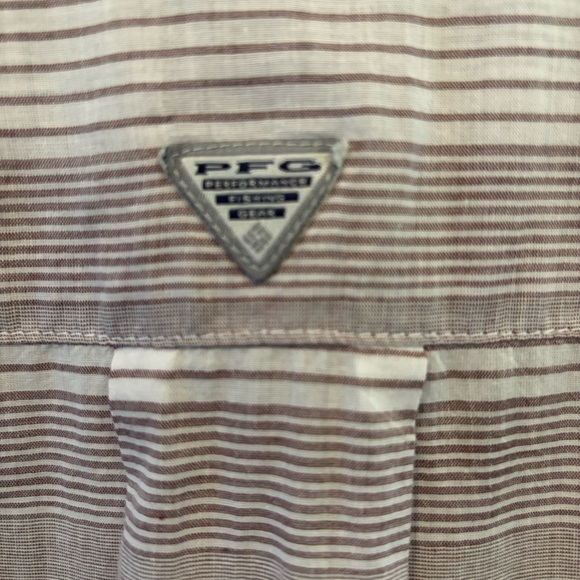 Texas A & M Columbia Professional Fishing Gear women’s sheer shirt.   Sz XL - Picture 6 of 9